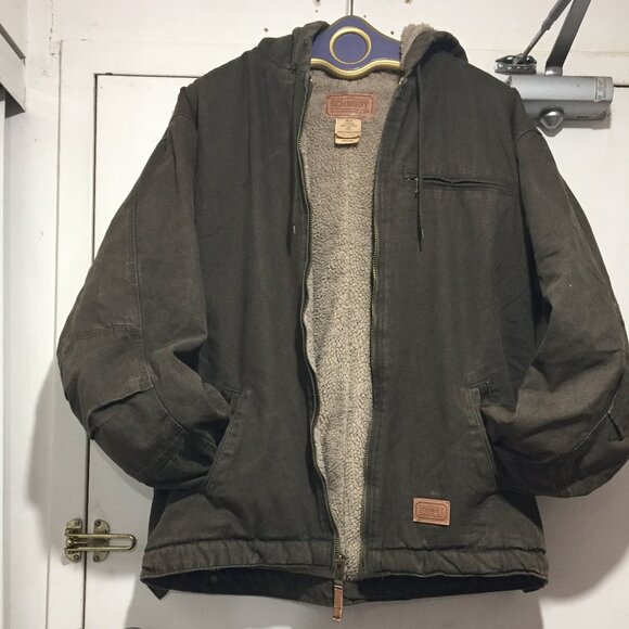 VINTAGE C.E. SCHMIDT WORKWEAR HOODIE JACKETS SIZE XL - Picture 4 of 8